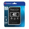 Verbatim zewnętrzny dysk twardy, Store N Go, 2.5", USB 3.0 (3.2 Gen 1), 4TB, 4000GB, 53223, czarny