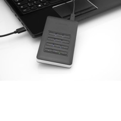 Verbatim zewnętrzny dysk twardy, Store N Go Secure Portable, 2.5", USB 3.0 (3.2 Gen 1), 2TB, 2000GB, 53403, czarny, szyfrowany, 
