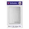 Verbatim zewnętrzny dysk twardy, Store,n,Go ALU Slim, 2.5", USB 3.0, 1TB, 1000GB, 53663, srebrny