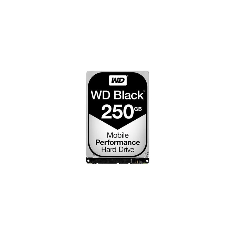 Western Digital wewnętrzny dysk twardy, WD Black, 2.5", SATA III, 250GB, WD2500LPLX