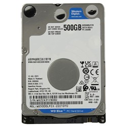 Western Digital wewnętrzny dysk twardy, WD Black, 2.5", SATA III, 500GB, WD5000LPZX, niebieski, 7mm