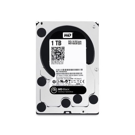 Western Digital wewnętrzny dysk twardy, WD Black, 3.5", SATA III/SATA II, 1TB, 1000GB, WD1003FZEX