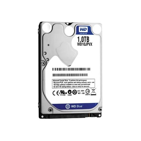 Western Digital wewnętrzny dysk twardy, WD Blue, 2.5", SATA III/SATA II, 1TB, 1000GB, WD10JPVX