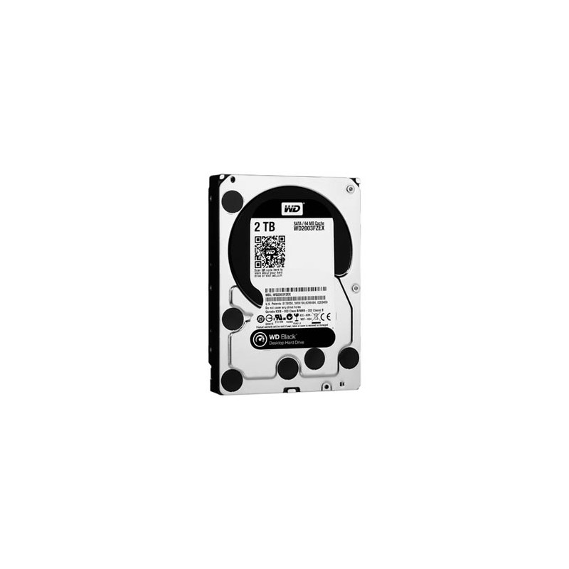 Western Digital wewnętrzny dysk twardy, WD Black, 3.5", SATA III/SATA II, 2TB, 2000GB, WD2003FZEX
