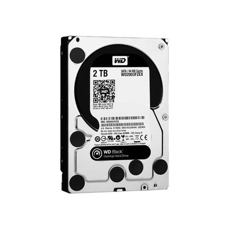 Western Digital wewnętrzny dysk twardy, WD Black, 3.5", SATA III/SATA II, 2TB, 2000GB, WD2003FZEX