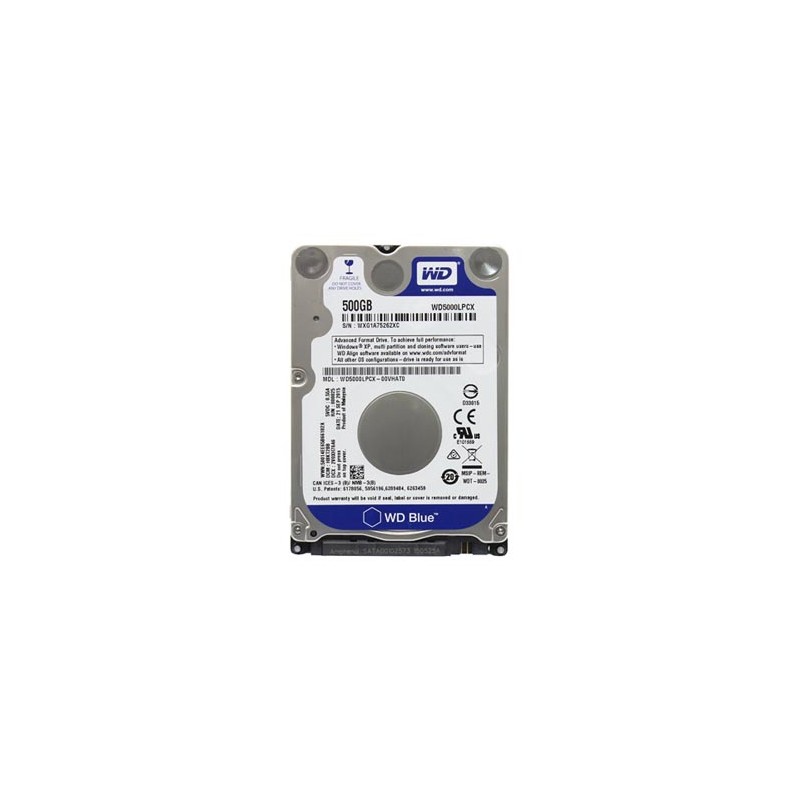 Western Digital wewnętrzny dysk twardy, WD Blue, 2.5", SATA III, 0,5TB, 500GB, WD5000LPCX