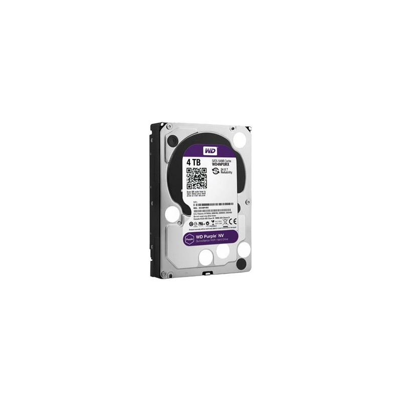 Western Digital wewnętrzny dysk twardy, WD Purple, 3.5", SATA III, 4TB, 4000GB, WD4NPURZ