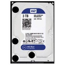 Western Digital wewnętrzny dysk twardy, WD Blue, 3.5", SATA III, 3TB, 3000GB, WD30EZRZ