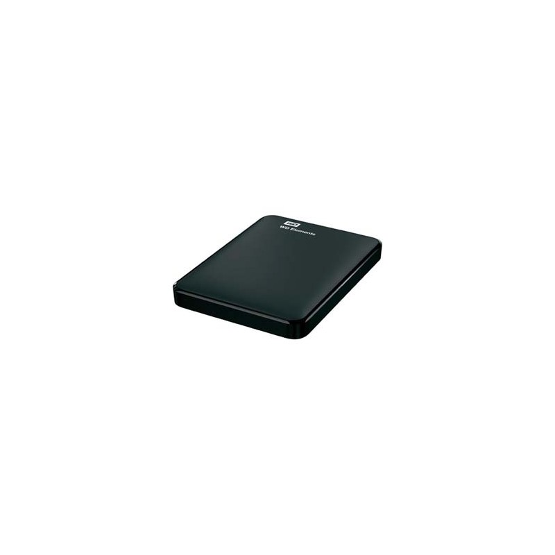 Western Digital zewnętrzny dysk twardy, Elements Portable, 2.5", USB 3.0 (3.2 Gen 1), 1TB, 1000GB, WDBUZG0010BBK, czarny