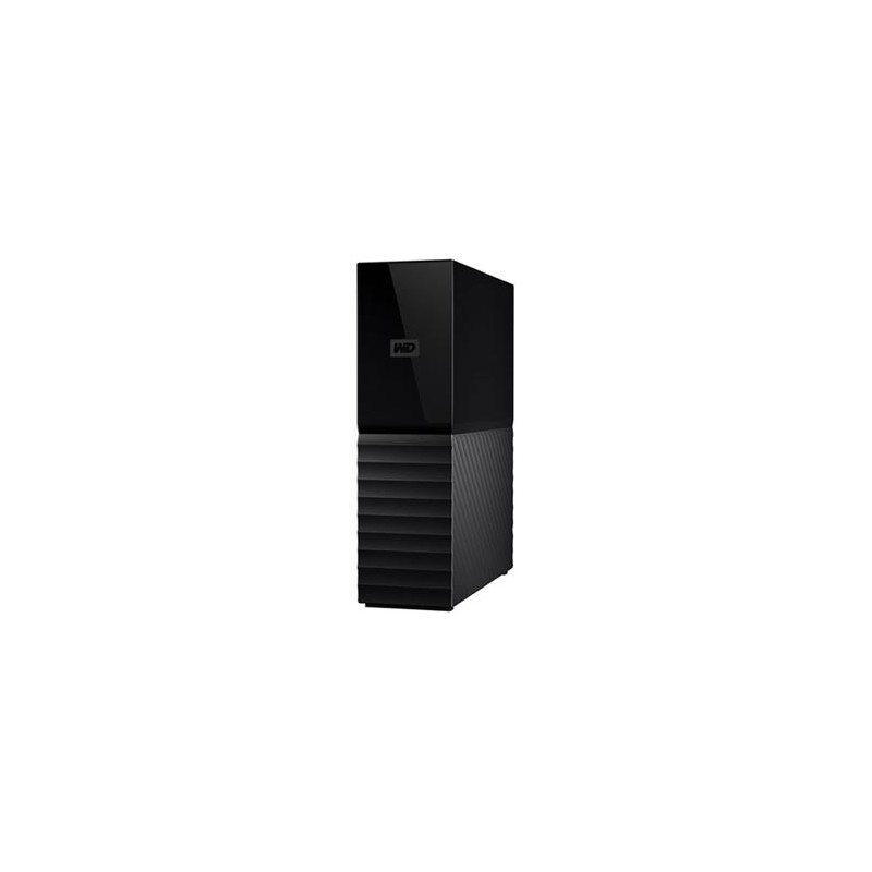 Western Digital zewnętrzny dysk twardy, My Book, 3.5", USB 3.0 (3.2 Gen 1), 8TB, 8000GB, WDBBGB0080HBK, czarny