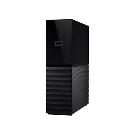 Western Digital zewnętrzny dysk twardy, My Book, 3.5", USB 3.0 (3.2 Gen 1), 8TB, 8000GB, WDBBGB0080HBK, czarny