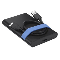 Zestaw obudowa dysku 2,5,, HDD/SSD, Verbatim, 2.5", Store,N,Go, USB 3.0 (3.2 Gen 1), 53106, czarna