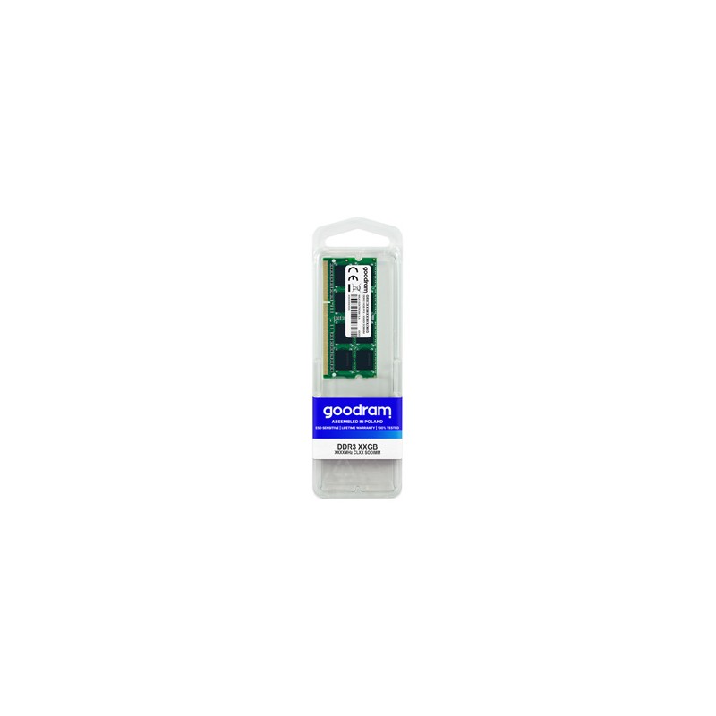 DRAM Goodram DDR3 SODIMM 8GB 1600MHz CL11 DR 1,35V
