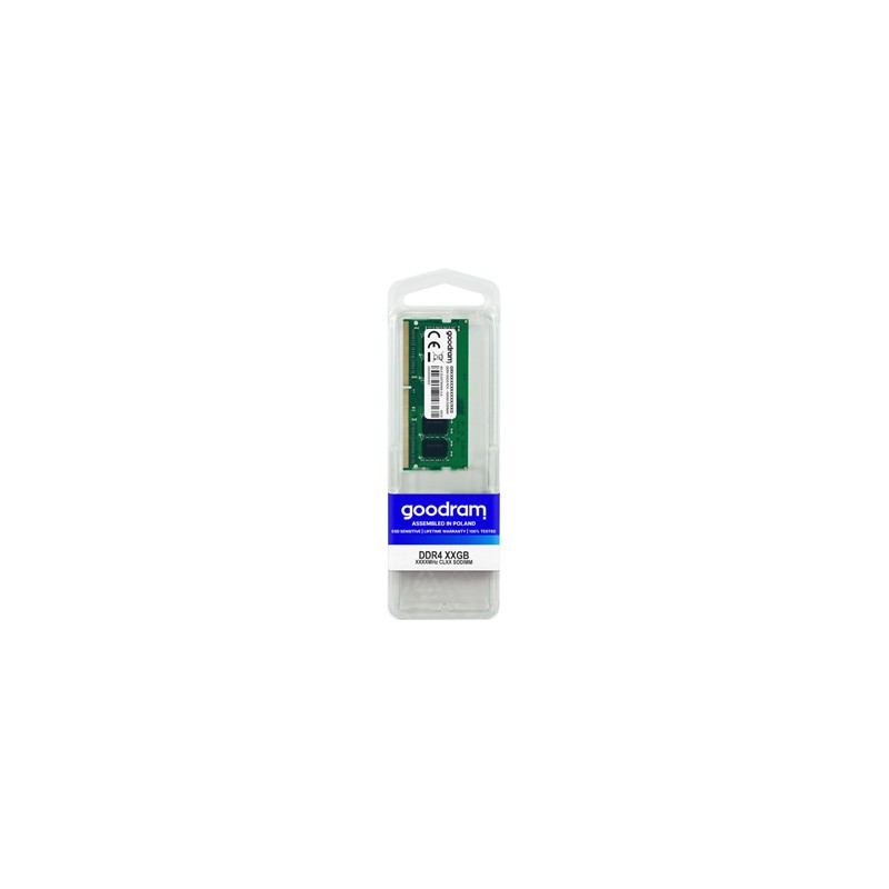 DRAM Goodram DDR4 SODIMM 8GB 2666MHz CL19 SR 1,2V