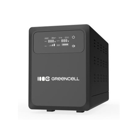 Green Cell Nieprzerwany power zasilanie UPS 1200VA 800W z LCD display
