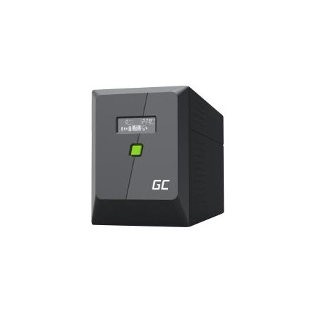 Zasilacz awaryjny UPS Greencell 1500VA 1050W PowerProof z LCD display