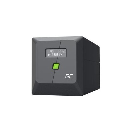 Zasilacz awaryjny UPS Greencell 1000VA 600W PowerProof z LCD display