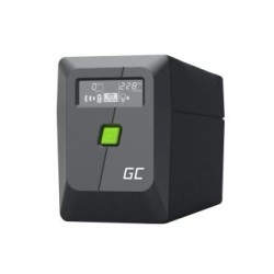 Zasilacz awaryjny UPS Greencell 850VA 480W PowerProof z LCD display