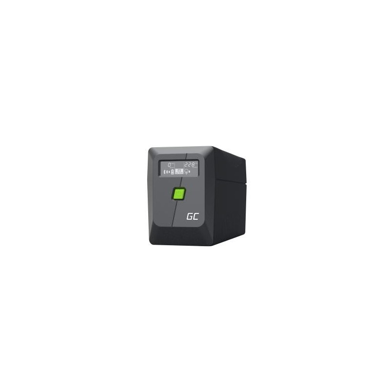 Zasilacz awaryjny UPS Greencell 850VA 480W PowerProof z LCD display