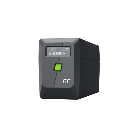 Zasilacz awaryjny Greencell UPS Backup power zasilanie 650VA 360W PowerProof z LCD display