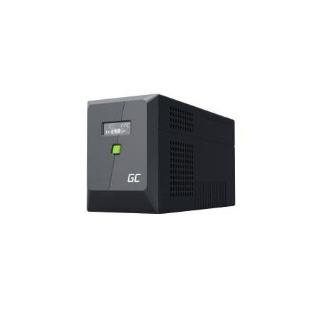 Zasilacz awaryjny UPS Greencell 1500VA 900W PowerProof z LCD display