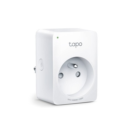 Gniazdko Mini Smart Plug Wi-Fi, konfiguracja z WiFi, max. 3680W, biała, TP-LINK, Kontrola głosem, Monitorowanie zużycia energii