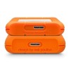 LaCie Rugged Mini zewnętrzny dysk twarde 2 TB 5400 RPM Micro-USB B 3.2 Gen 1 (3.1 Gen 1) Pomarańczowy, Srebrny