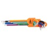 Klucze Torx 09-518, zestaw 9 szt, kolorowe, NEO TOOLS