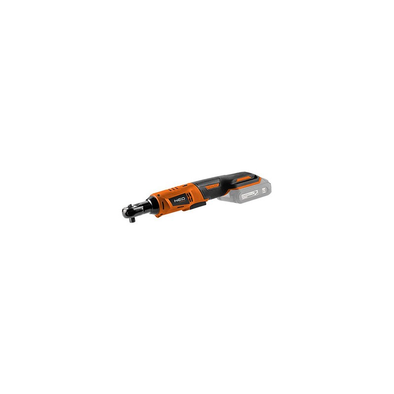 Grzechotka akumulatorowa 18V, do pracy ze śrubami M5-M10, 250 obr/min. IPX0, NEO TOOLS