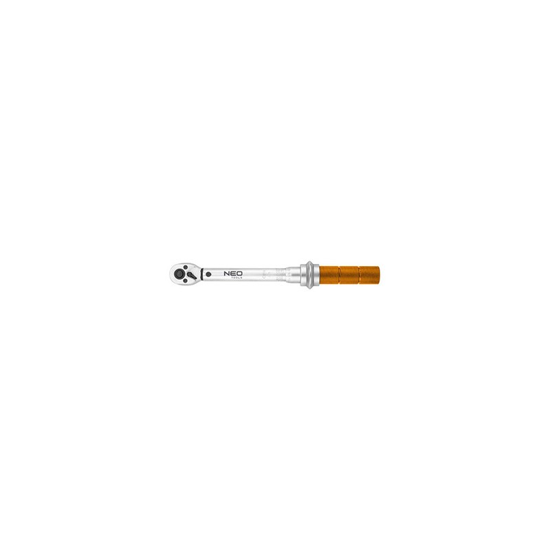 Klucz dynamometryczny 1/4 25 Nm ustawienie momentu obrotowego 5-25Nm, stal, 250mm, NEO TOOLS
