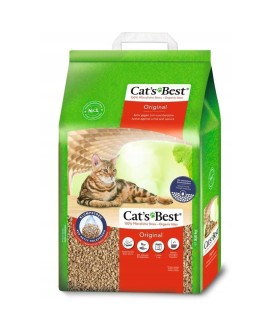 JRS Cat's Best Original - drewniany żwirek zbrylający dla kota - 5 l / 2,1 kg (WYPRZEDAŻ)