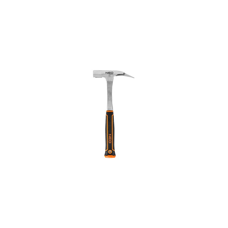 Młotek ciesielski 25-102, Uchwyt dwukomponentowy, NEO TOOLS