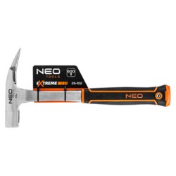 Młotek ciesielski 25-102, Uchwyt dwukomponentowy, NEO TOOLS