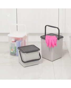 ROTHO Pojemnik na detergenty 5kg 9L coolgrey/antracyt