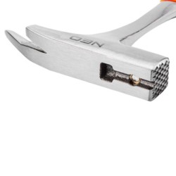 Młotek ciesielski 25-102, Uchwyt dwukomponentowy, NEO TOOLS