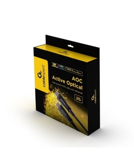 GEMBIRD AKTYWNY KABEL OPTYCZNY (AOC) HIGH SPEED HDMI Z ETHERNETEM SERIA PREMIUM, 20M