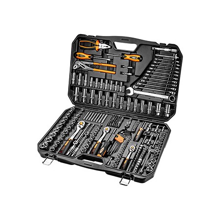 Zestaw narzędzi i nasadek, 10-078, 233 szt, Neo Tools
