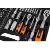 Zestaw narzędzi, 10-211, 110 szt, rozmiary 1/4 i 1/2, walizka, NEO TOOLS
