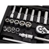 Zestaw kluczy nasadowych, 10-231, 23 szt, rozmiar 1/4, walizka, NEO TOOLS