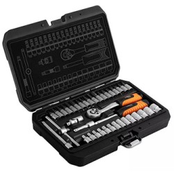 Zestaw kluczy nasadowych, 10-232, 38 szt, rozmiar 1/4, walizka, NEO TOOLS