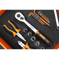 Grzechotka 1/2, 10-300, 90 zębów, NEO TOOLS