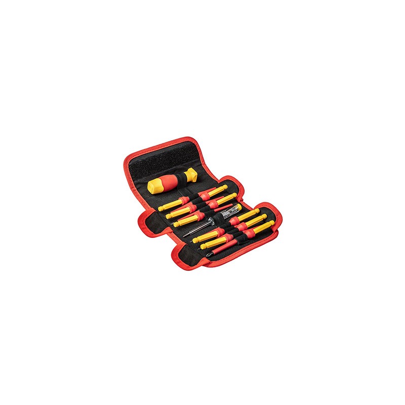 Zestaw śrubokrętów izolowanych, 01-308, 1000V, 12 szt., stal, NEO TOOLS