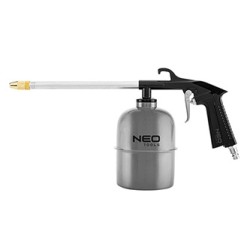 Zestaw lakierniczy 5 elem., 14-699, 216 szt, pistolet do pompowania opon z manometrem, NEO TOOLS