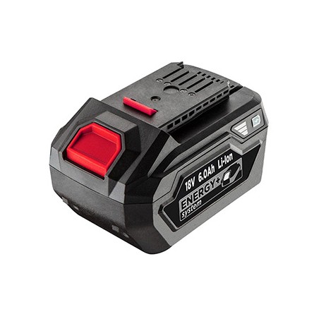 Akumulator, zasilanie akumulatorem, 58G086, 18V, Li-Ion, 6Ah, Energy+, Graphite