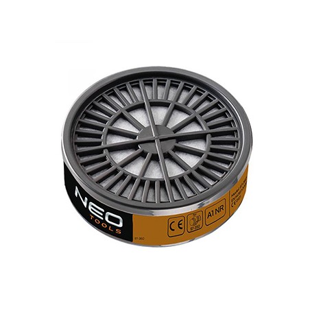 Pochłaniacz Filtr A1P2 R z poliester, 97-363, 12l, ochrona przed gazami i oparami organicznymi (65 C), Neo Tools