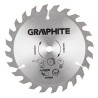 Tarcza do drewna, Płyt MDF,  max 6800 obr/min z MN65, 55H666, Tarcza do pilarki, widiowa 150mm, Graphite