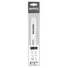 Brzeszczot bagnetowy z 57H953, 2szt w opak, do 58G960, 225x20x0.9mm, 18 TPI, Graphite