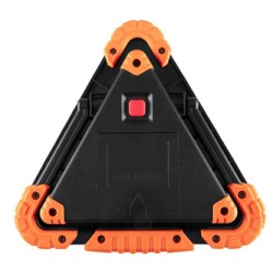 Lampa LED + trójkąt ostrzegawczy z plastik-nylon, 99-076, 10W, 4xAA, 3 tryby świecenia, NEO TOOLS