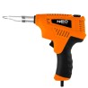 Lutownica z walizką 200W, NEO TOOLS 19-152, regulacja temp., ergonomiczny uchwyt, plastik, pomarańczowa