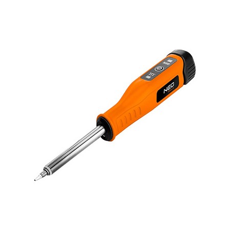 Lutownica bezprzewodowa 2500 mAh, czas pracy do 45 min, pomarańczowa